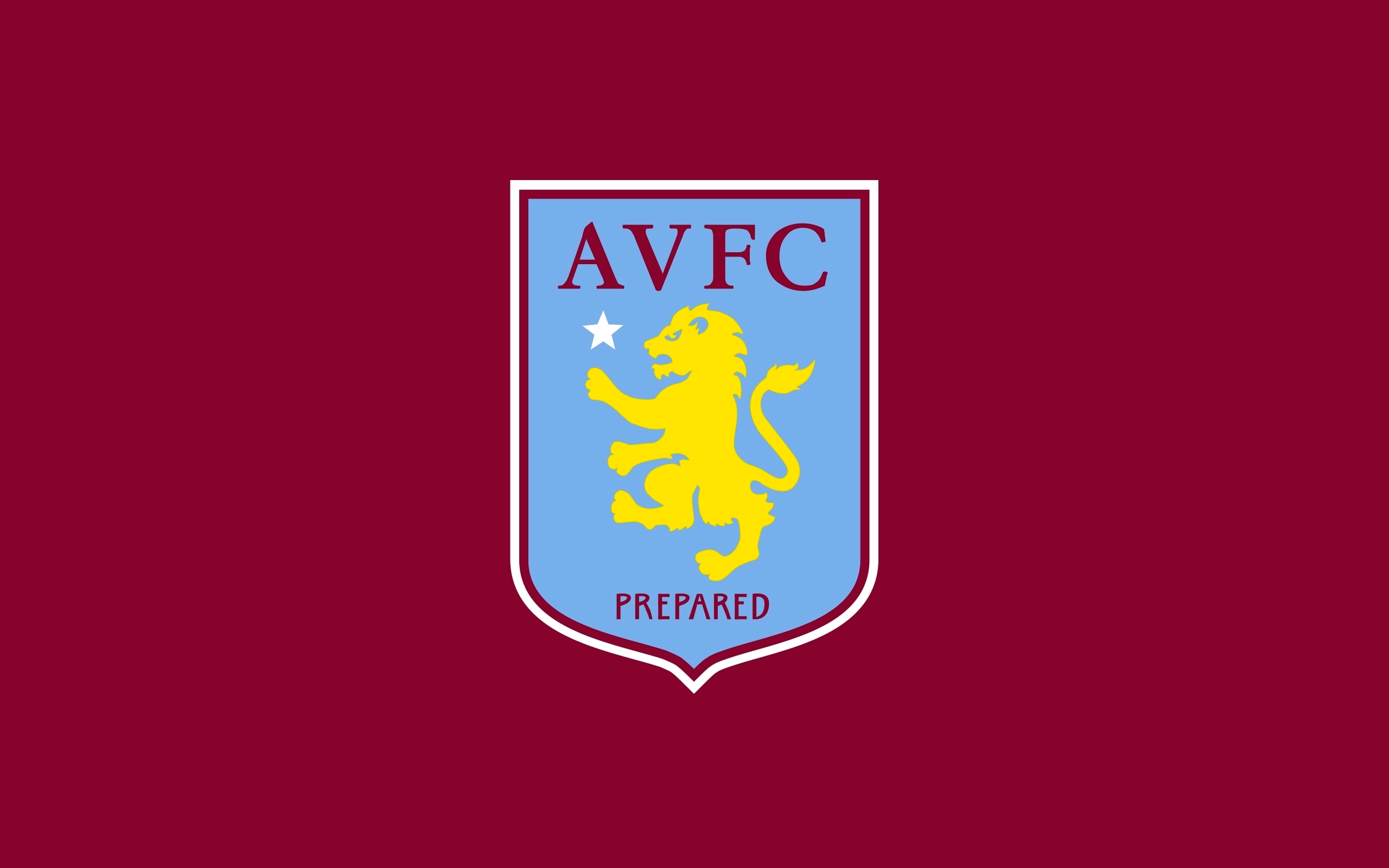 Aston Villa Prepared Primary logo v2 t shirt iron on transfers